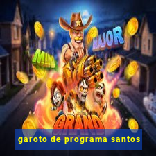 garoto de programa santos